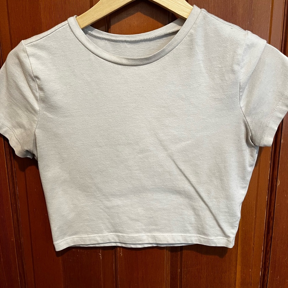 Wild Fable White Crop Top